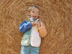 Liewood peppermint multi mix teddy fleecejakke Nolan